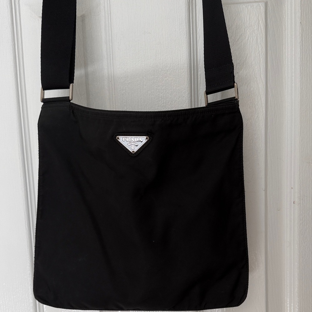 Prada crossbody Black Nylon Shoulder Bag